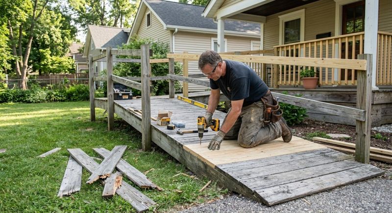 Wood Ramp Repair in Wilmington, NC